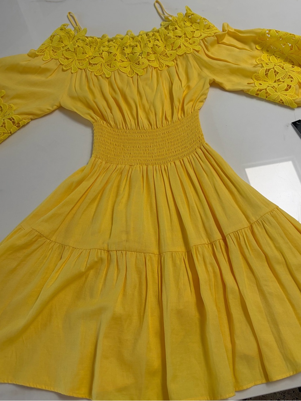 Yellow dress
